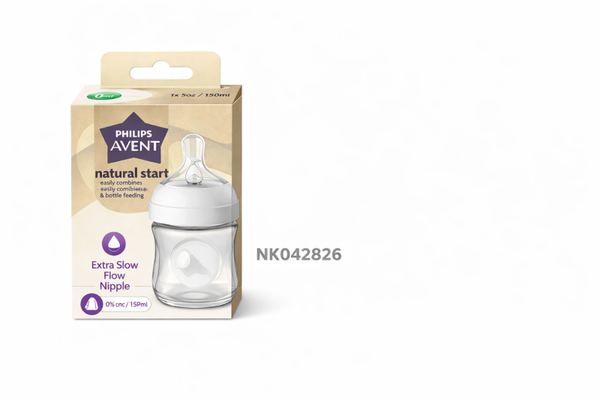 Natural Start 5oz Bottle + Slow Nipple