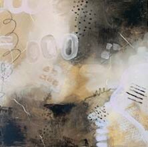 Brownie abstract -3D -50 op 50 cm