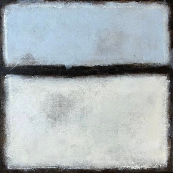 Canvas 50/50cm-Pale Blue Horizon