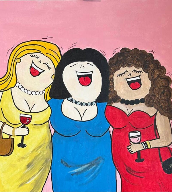 WORKSHOP -Dikke Dames schilderen - 5/11/26   van 19u tot 22u