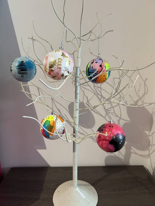 WORKSHOP -  kerstballen pimpen (setje)      12-11-2026 van 19u tot 22u