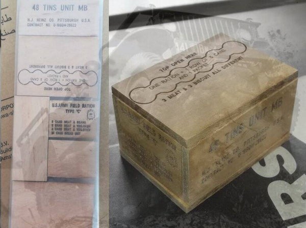 RATION C TINS BOIS 1/8