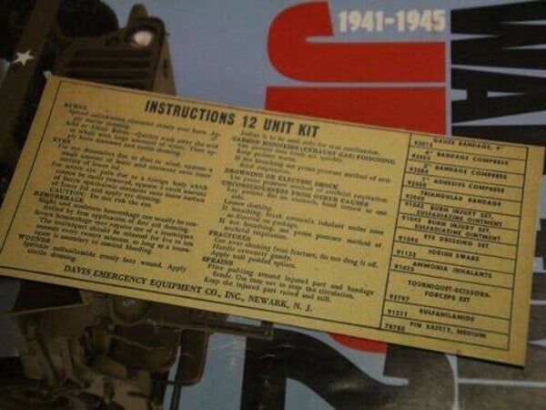 FIRST-AID E
