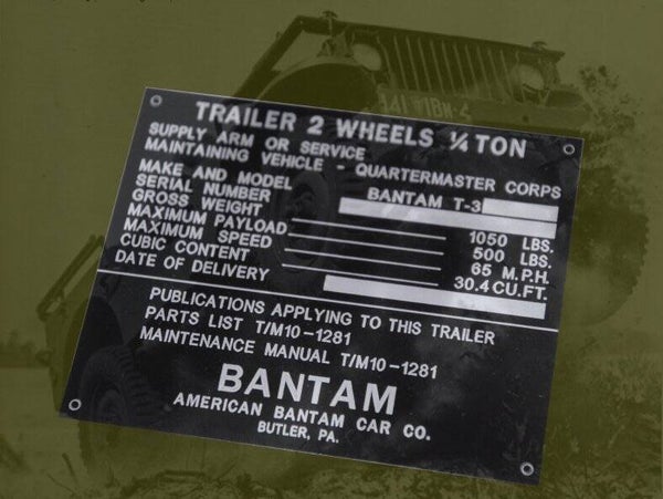 BANTAM EARLY