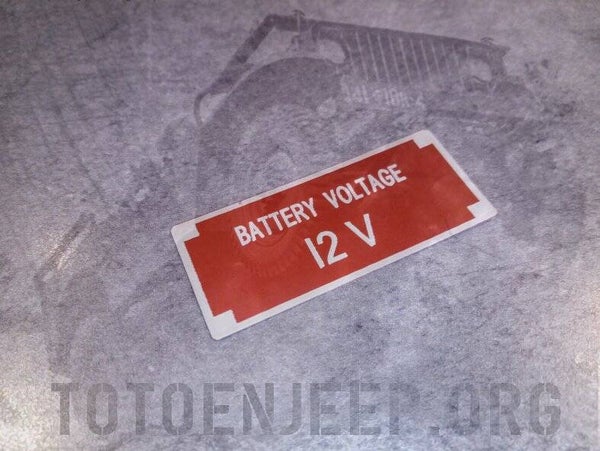 BATTERY 12V  FT237