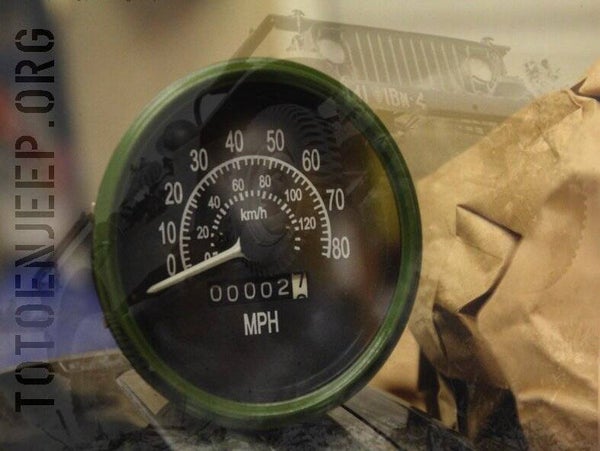 COMPTEUR MILES/KMH A8180
