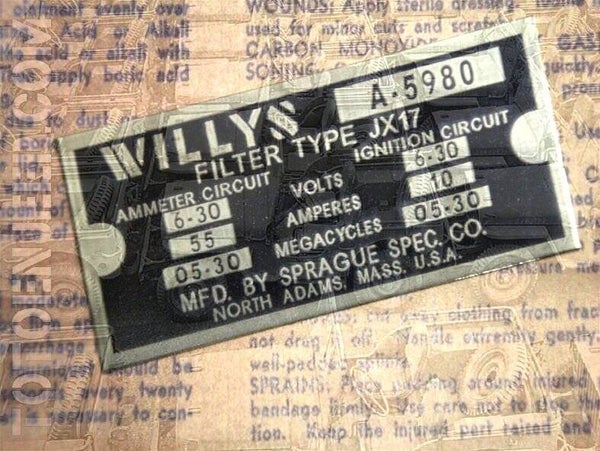 WILLYS SPRAGUE