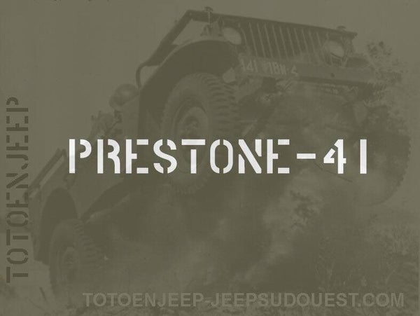 PRESTONE
