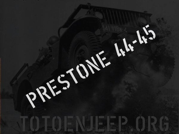 PRESTONE.. .44-45