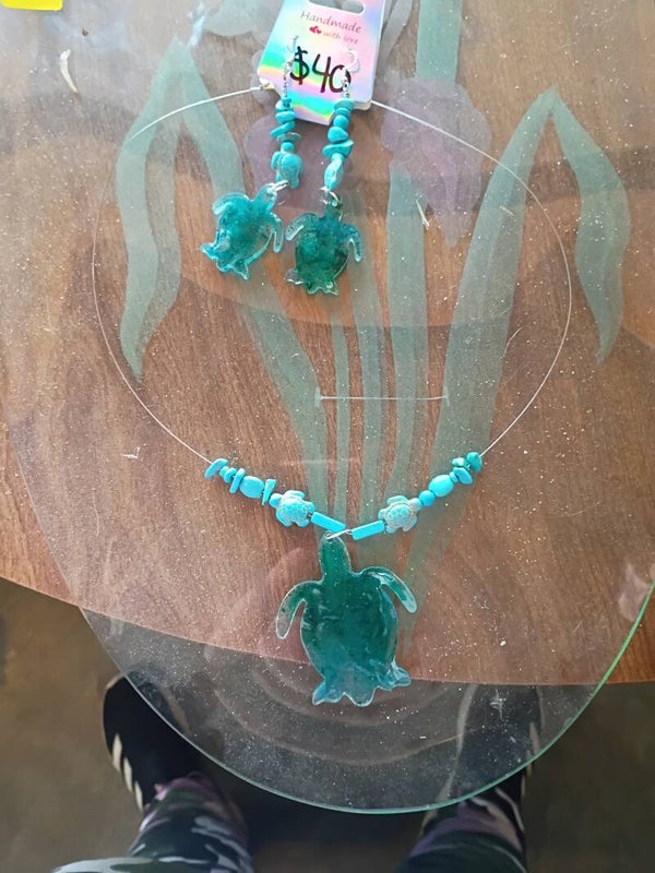 Turtle resin set