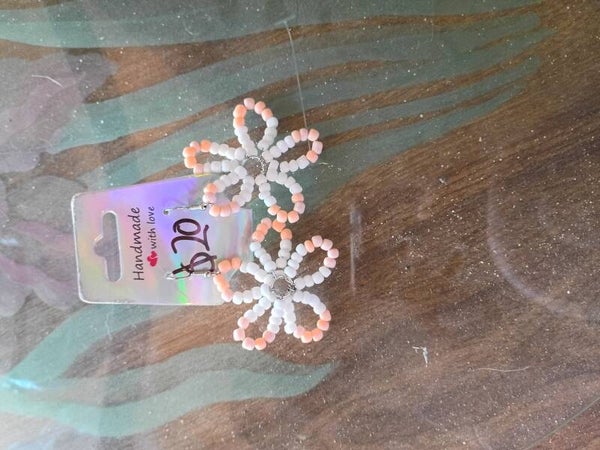 Flower earrings