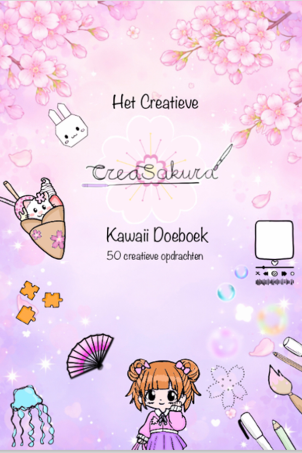 CreaSakura Het Creatieve Kawaii Doeboek A5