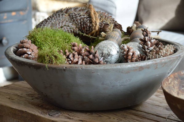 STOERE ROBUUSTE houten schaal