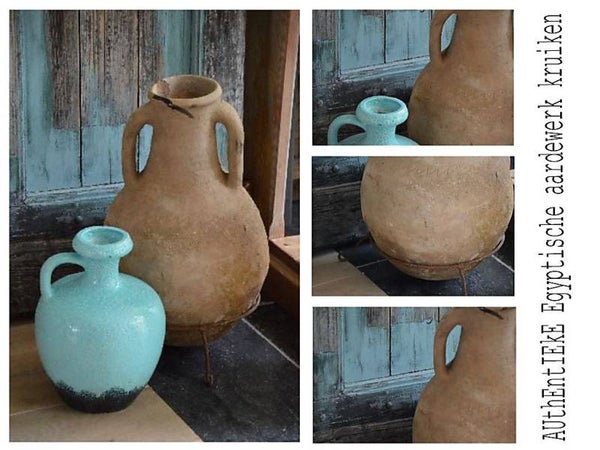 Egyptische kruik handmade