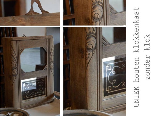 HOUTEN klokkenkast