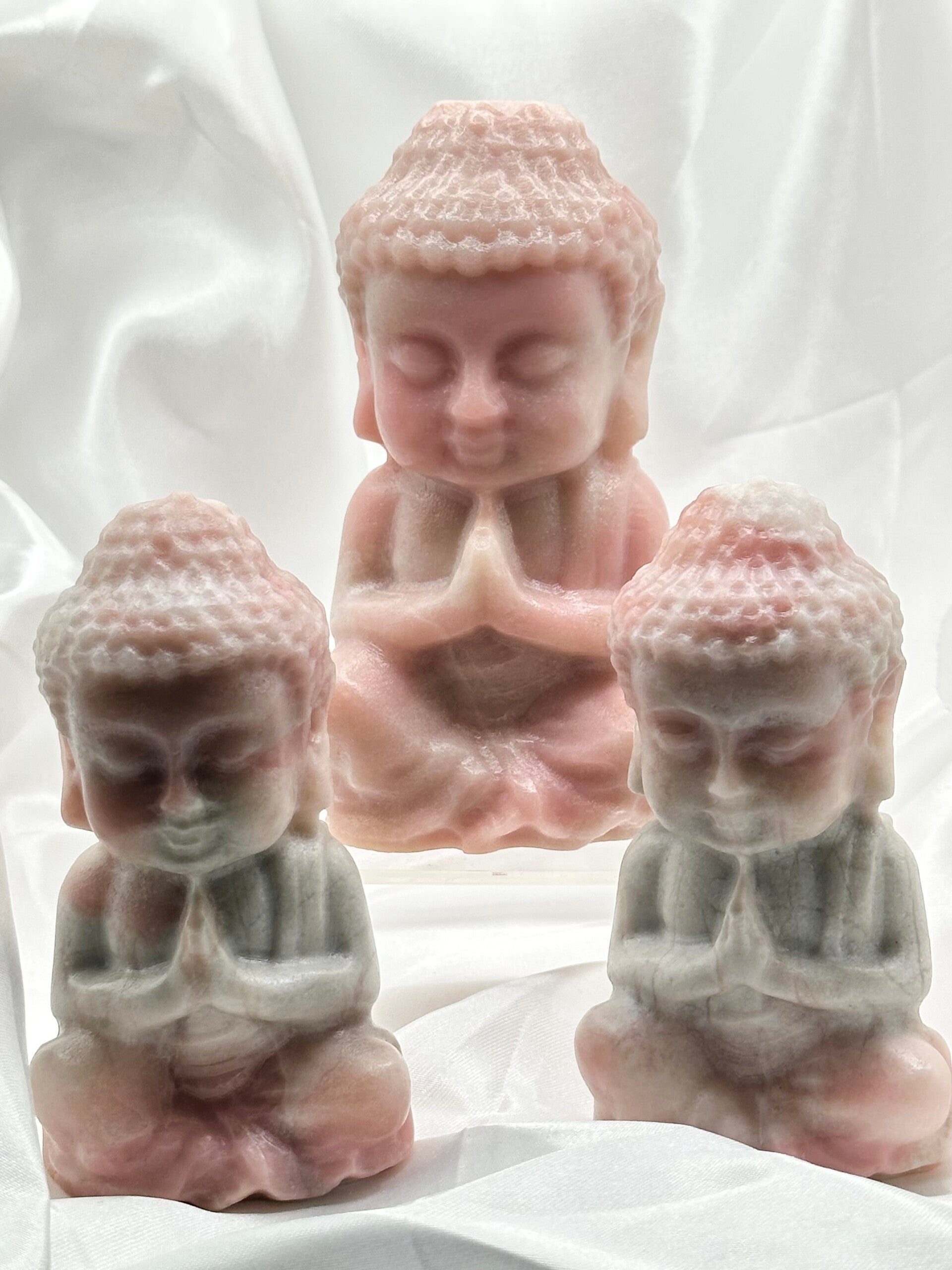 Pink Opal Buddha