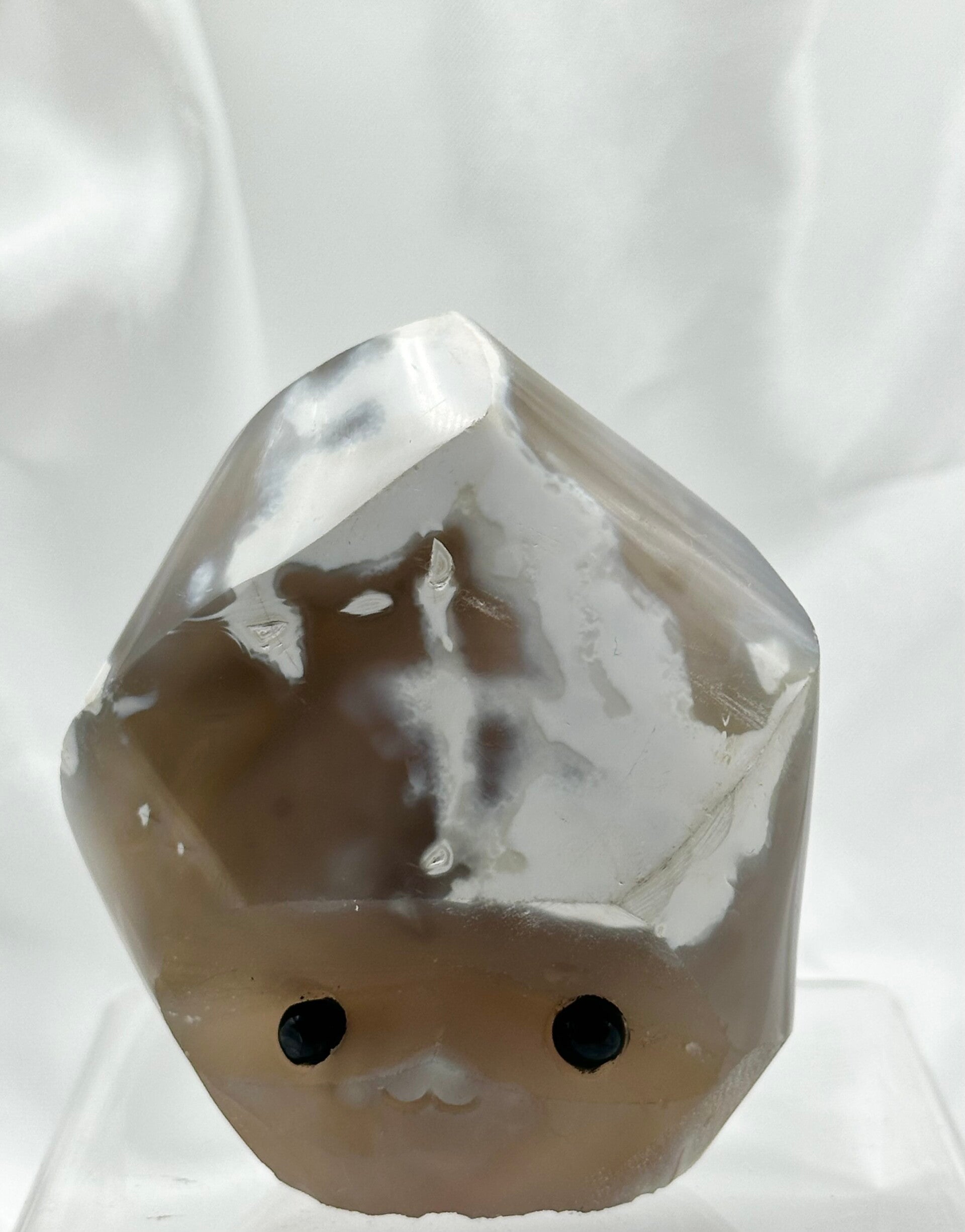 Orca Agate Flame Petrock