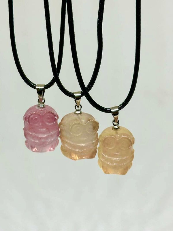 Fluorite Minion Necklace