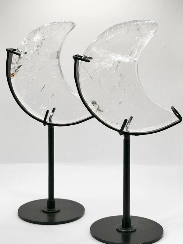 Clear Quartz Moon