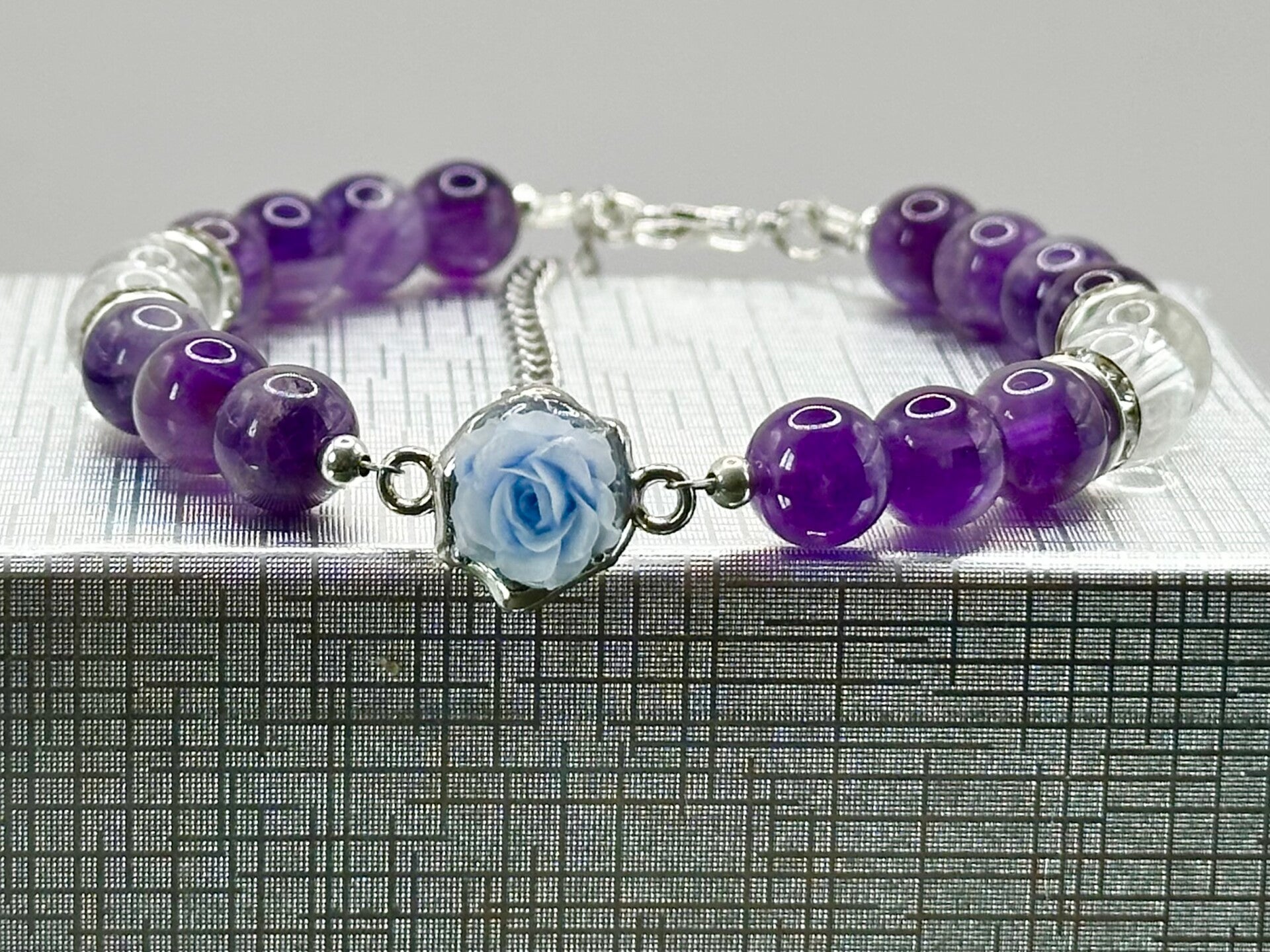 Amethyst & Clear Quartz