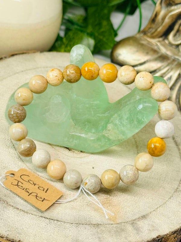 Coral Jasper Bracelet