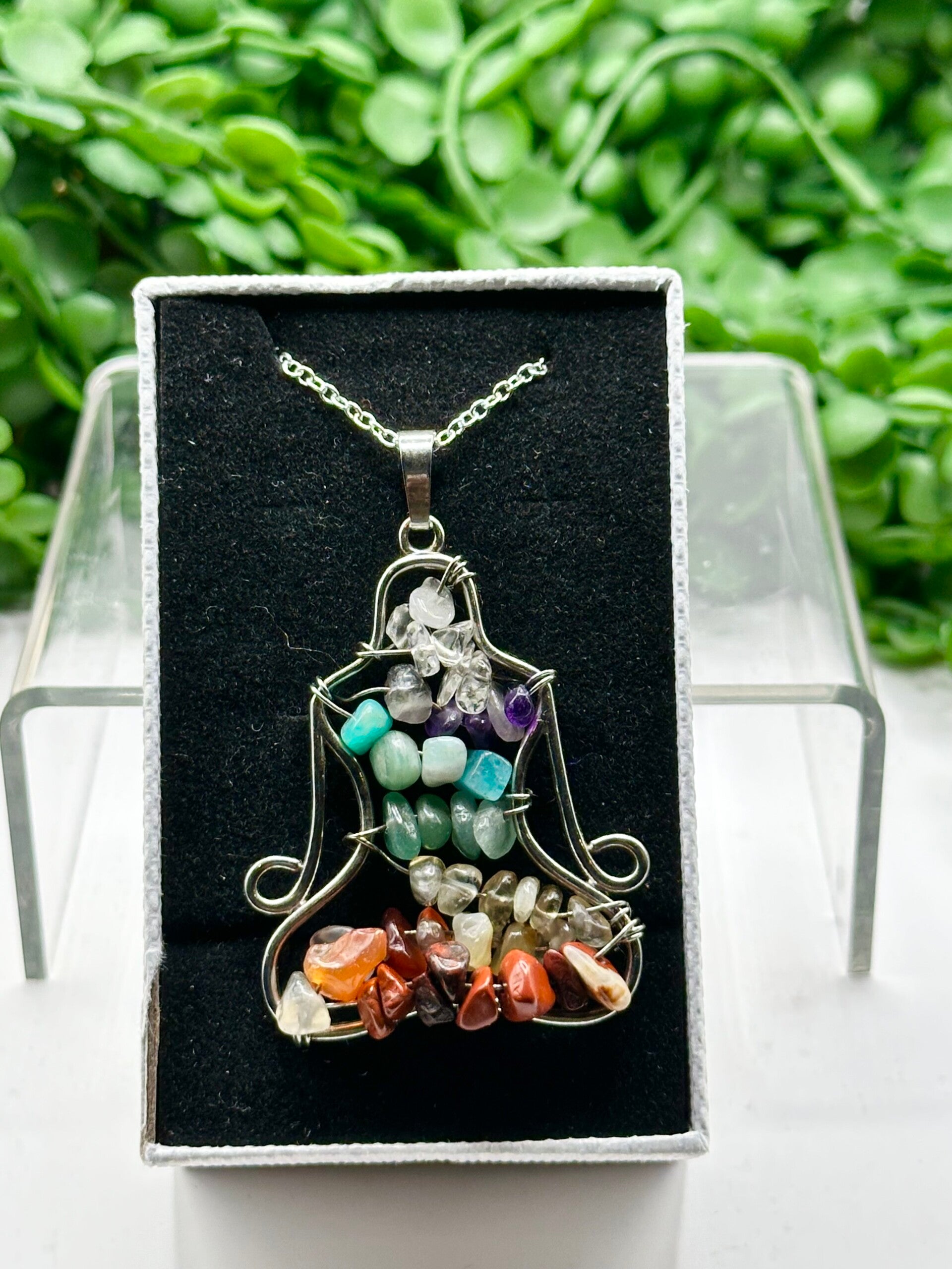 Chakra Goddess Pendant Necklace