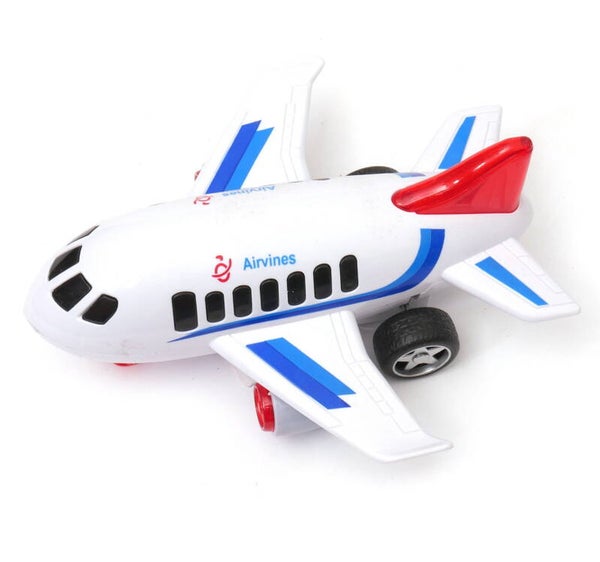 SAMOLOT PASAŻERSKI Z DŹWIĘKAMI I ŚWIATŁEM