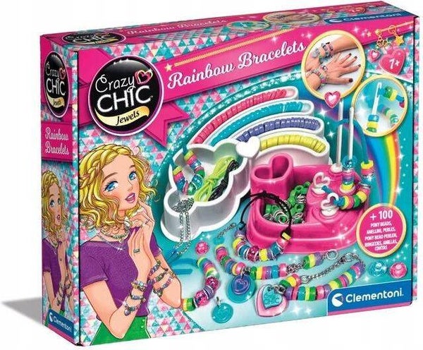 Kolorowe bransoletki Crazy Chic Clementoni