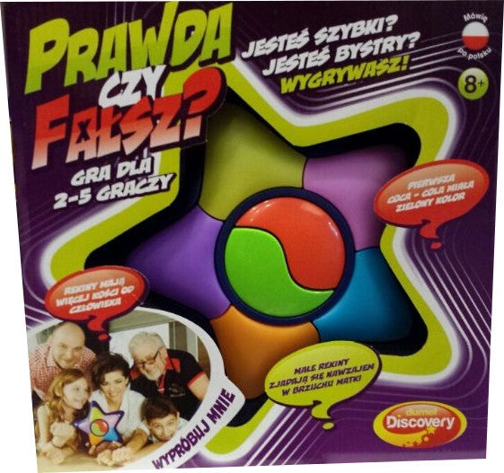 Gra DUMEL Discovery PRAWDA CZY FAŁSZ DD 60600