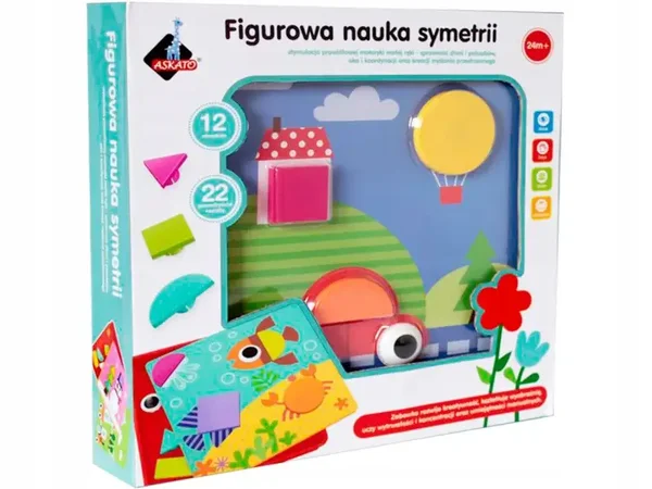 Mozaika Figurowa Nauka Symetrii kolory ASKATO