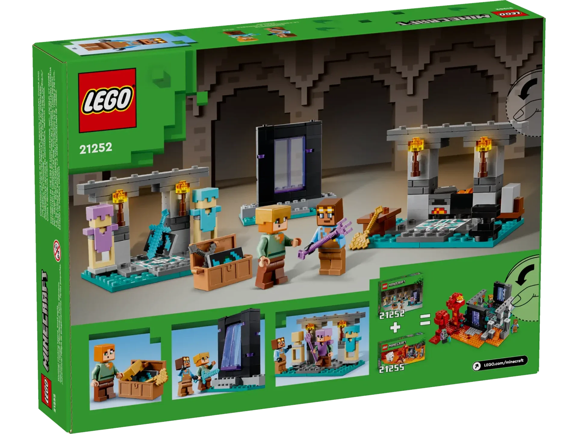 LEGO 21252 Minecraft Zbrojownia