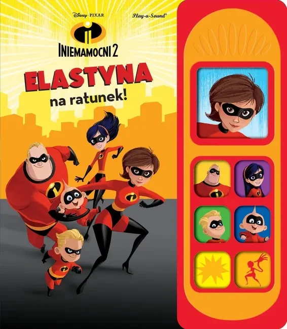 Książeczka Disney Iniemamocni 2. Elastyna na ratunek!