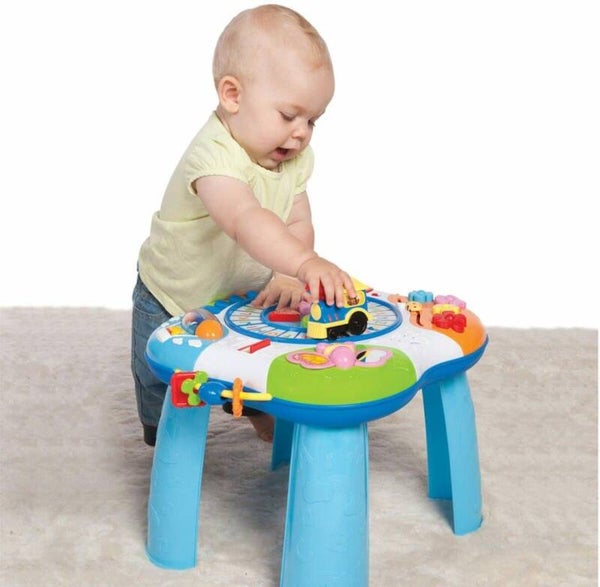 Edukacyjny Stolik Smily Play Anek – Interaktywne Centrum Zabawy 2w1