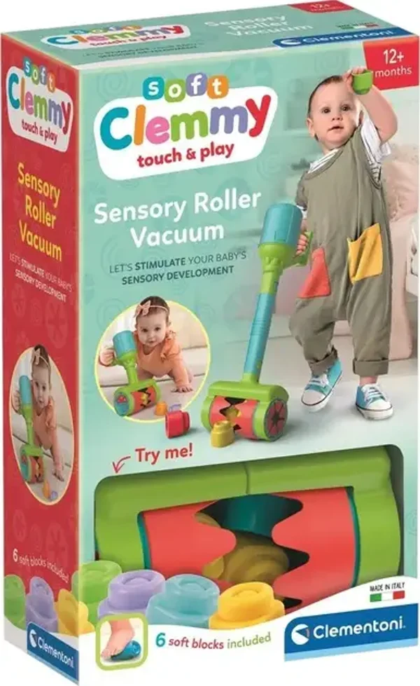 Zabawka interaktywna Clementoni Clemmy Odkurzacz sensoryczny (17975)