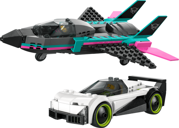 LEGO City 60489 Odrzutowiec kontra samochód