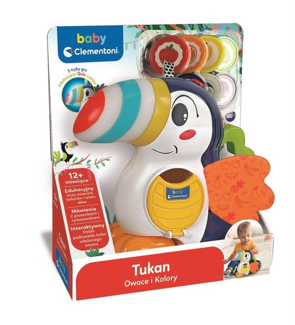 Tukan Adrian Owoce i Kolory Clementoni