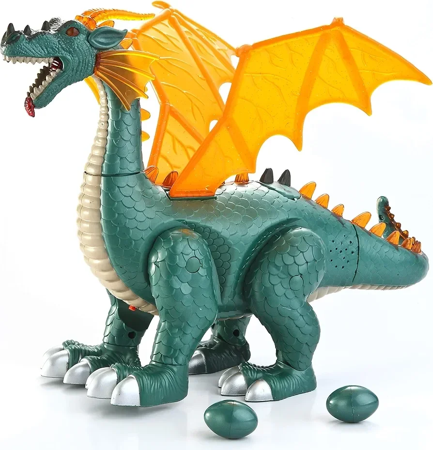 Interaktywny Smok Dinozaur – Chodzi, Ryczy i Znosi Jaja!