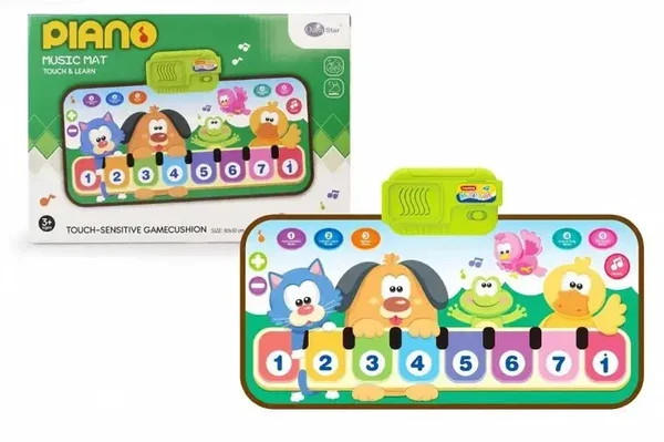 Mata muzyczna z pianinkiem Artyk