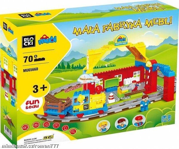 Klocki Blocki. MU6566D Mubi. Mała fabryka mebli
