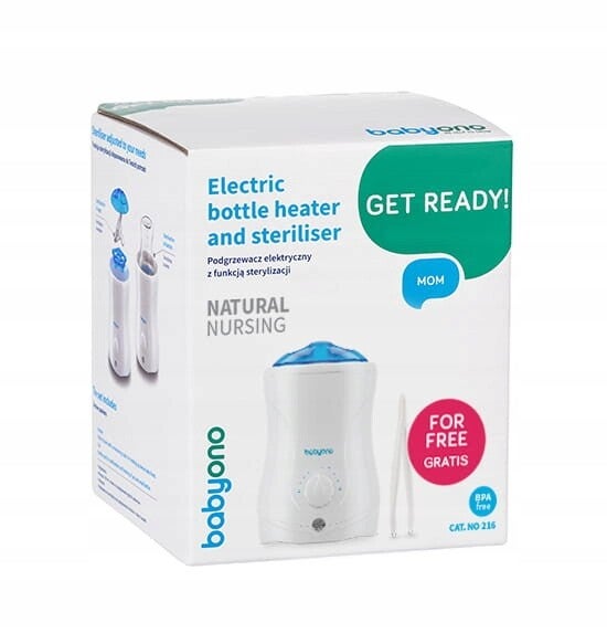 BabyOno, podgrzewacz elektryczny z funkcją sterylizacji, 2 w 1