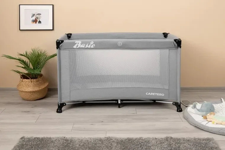 Łóżeczko turystyczne caretero Basic Grey
