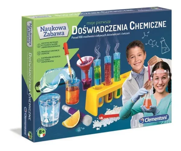 Moje pierwsze doświadczenia chemiczne Clementoni