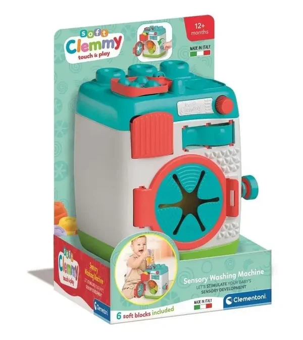 Clementoni, Soft Clemmy, Pralka sensoryczna
