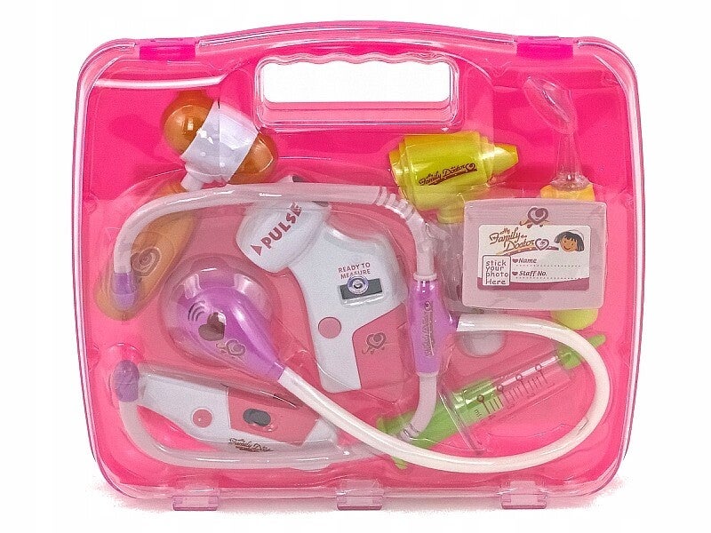 Zestaw małego lekarza w walizce Doktor Różowy