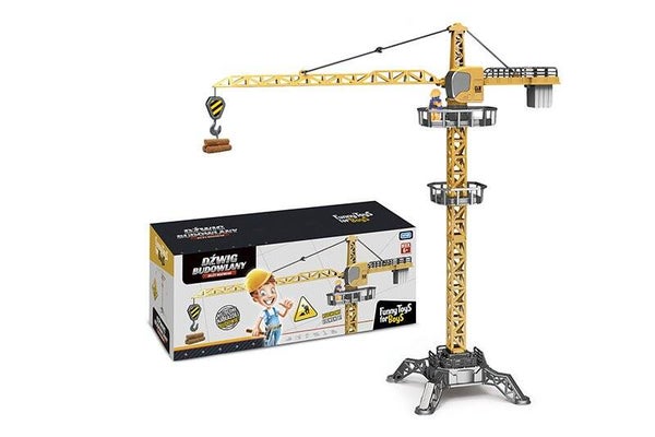 Dźwig budowlany R/C Funny Toys For Boys