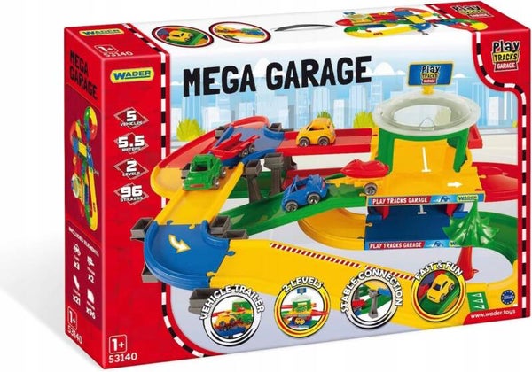 Garaż z Trasą z serii Play Tracks Garage Wader