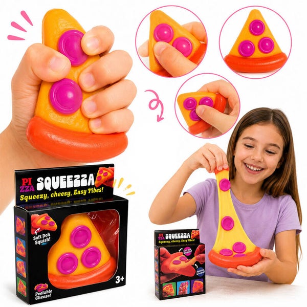 GNIOTEK ANTYSTRESOWY SQUISHY PIZZA 9 CM