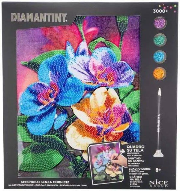 Diamentowa Mozaika Orchidea