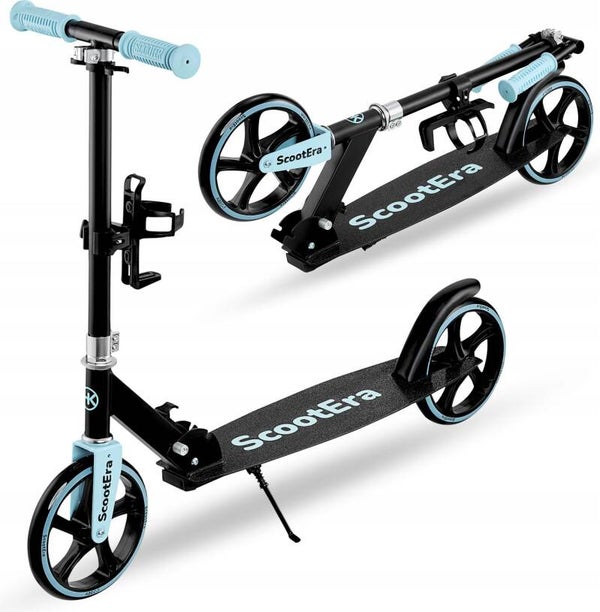 Hulajnoga Miejska ScootEra 200 mm Czarno miętowa