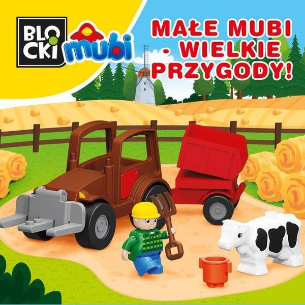 Klocki dla dzieci zabawki MUBI WIELKIE PRZYGODY FARMA BLOCKI 2+ NA PREZENT